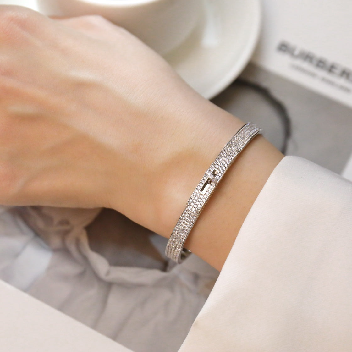Miro KELLY ARMBAND DIAMANT BESETZT