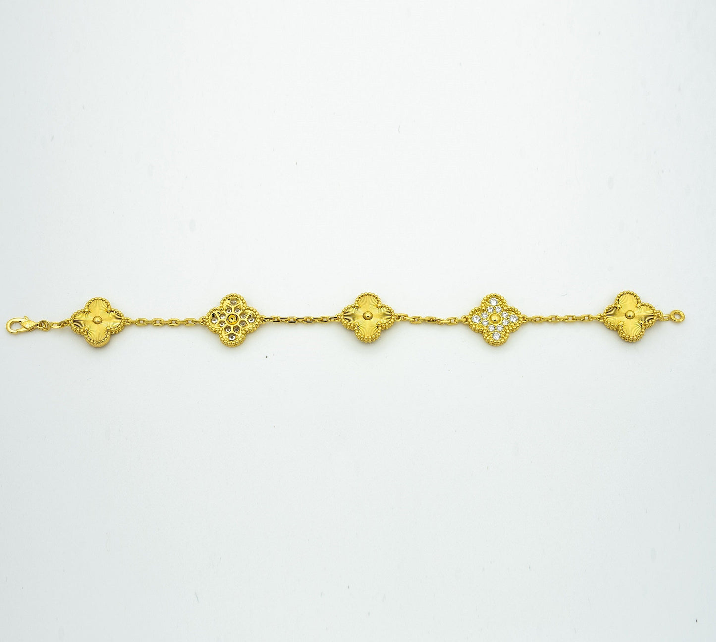 [Miro ]New  CLOVER 5 MOTIF LASER BRACELET COLLECTION