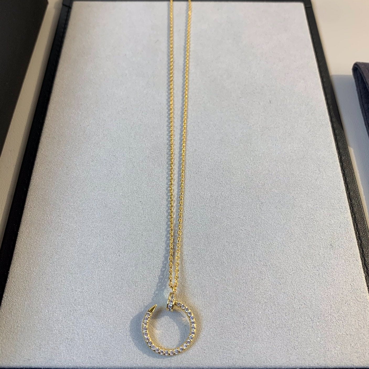 Miro JUSTE NECKLACE GOLD DIAMONDS