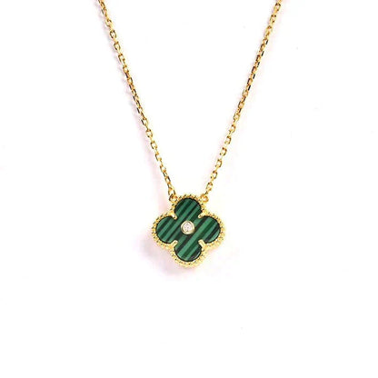 Miro CLOVER 15MM DIAMOND TURQUOISE NECKLACE