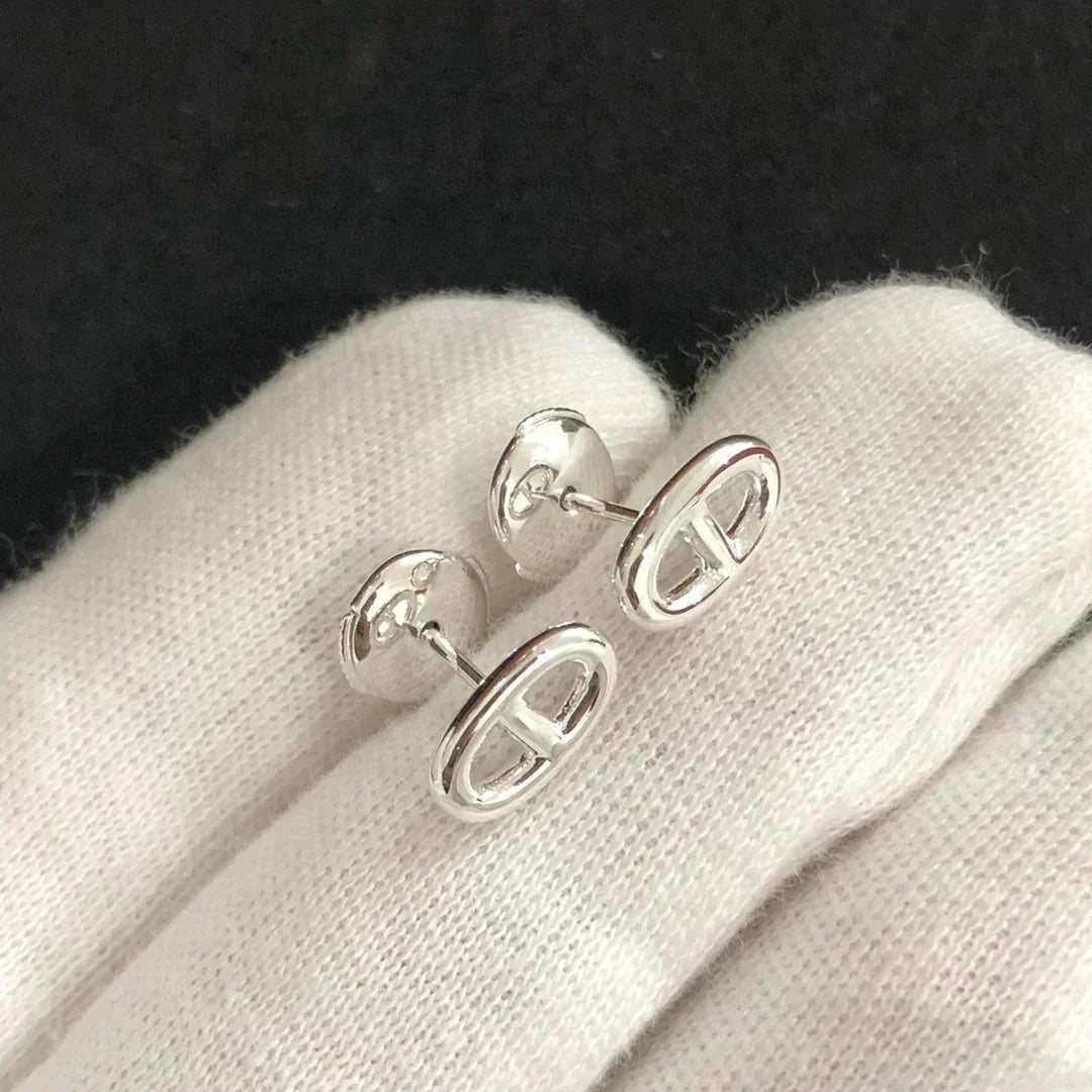 Miro CHAINE SMALL EARRINGS GOLD AND SILVER