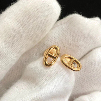 Miro CHAINE SMALL EARRINGS GOLD AND SILVER