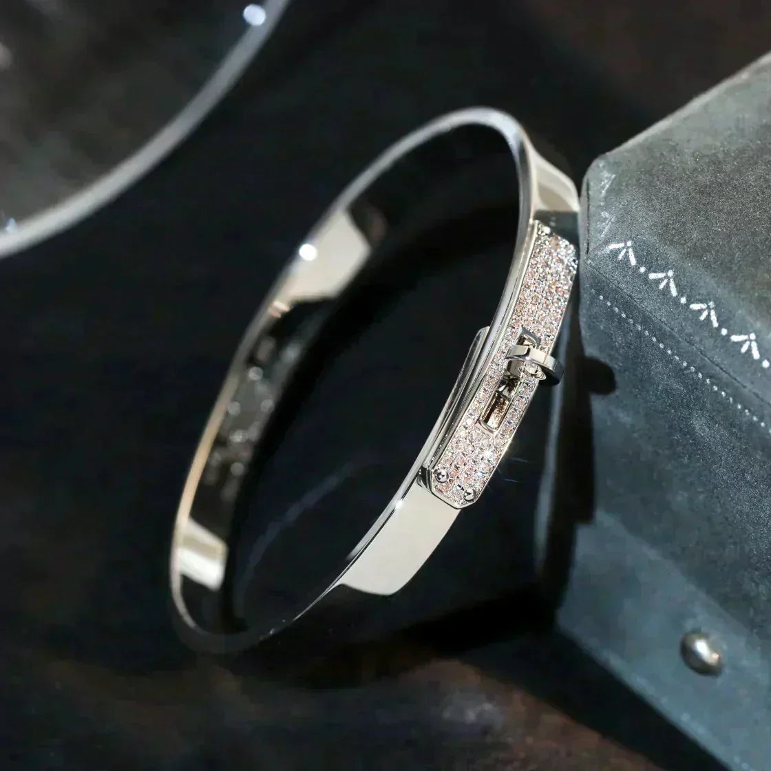 Miro KELLY SILBER DIAMANTENARMREIFEN