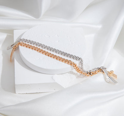 Miro KELLY KETTEN-SILBER-DIAMANTENARMBAND