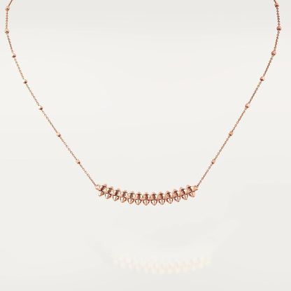 Miro CLASH PINK GOLD NECKLACE