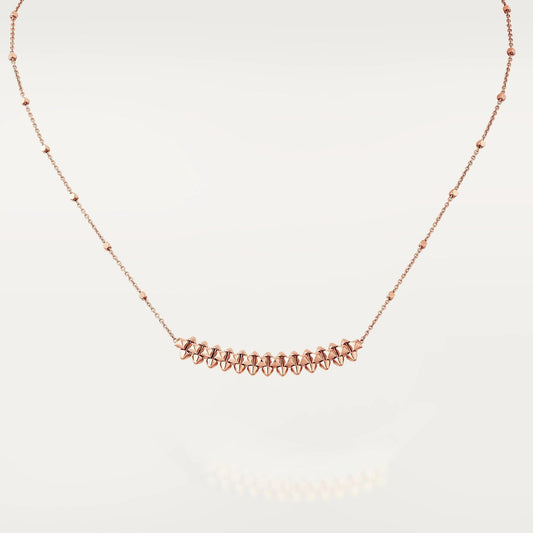 Miro CLASH PINK GOLD NECKLACE
