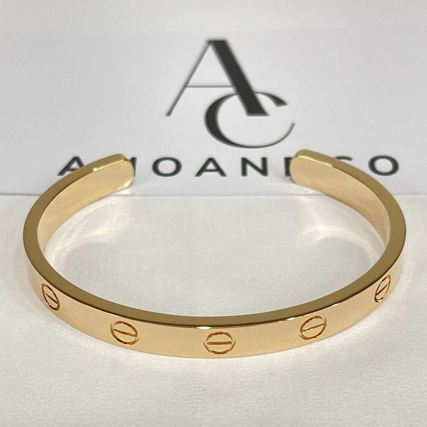 Miro LOVE BRACELET 6.1MM OPEN CUFF