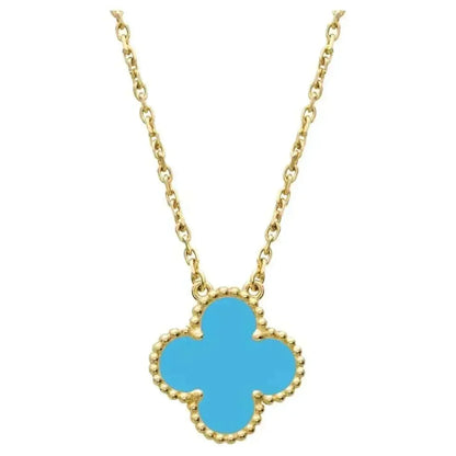 Miro CLOVER 15MM VINTAGE TURQUOISE NECKLACE