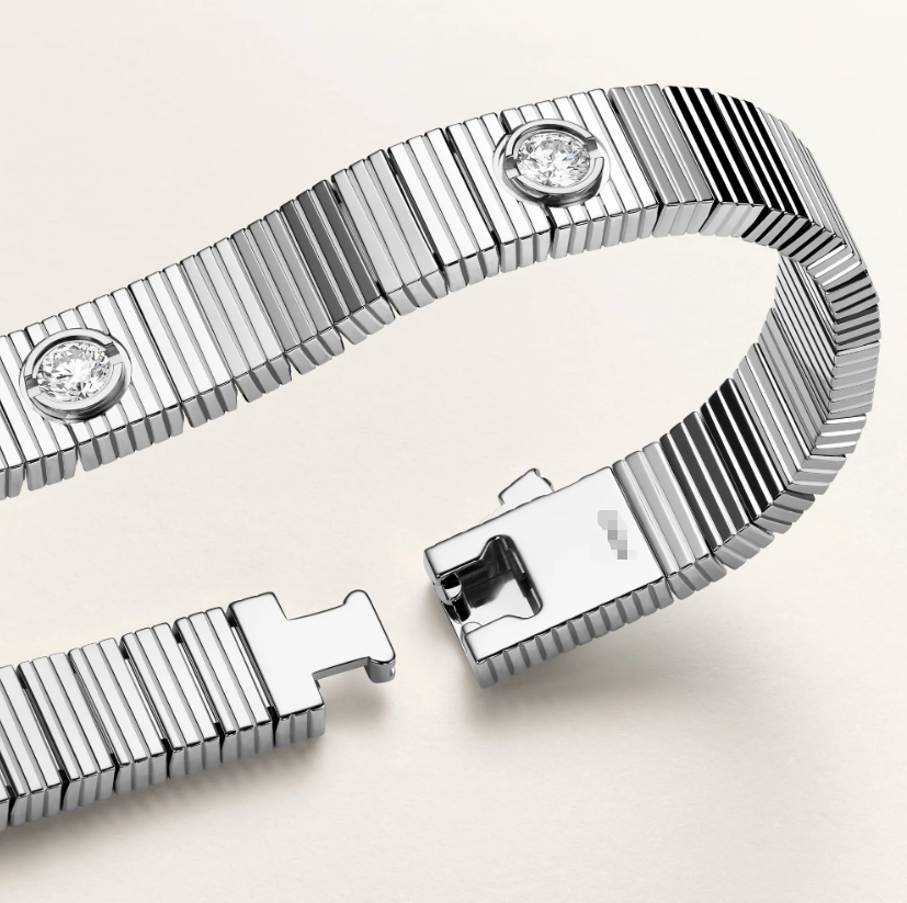 Miroiro NEW 7 MM 7-DIAMOND HEART-SHAPED BRACELET
