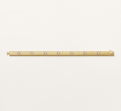 Miroiro NEW 7 MM 7-DIAMOND HEART-SHAPED BRACELET