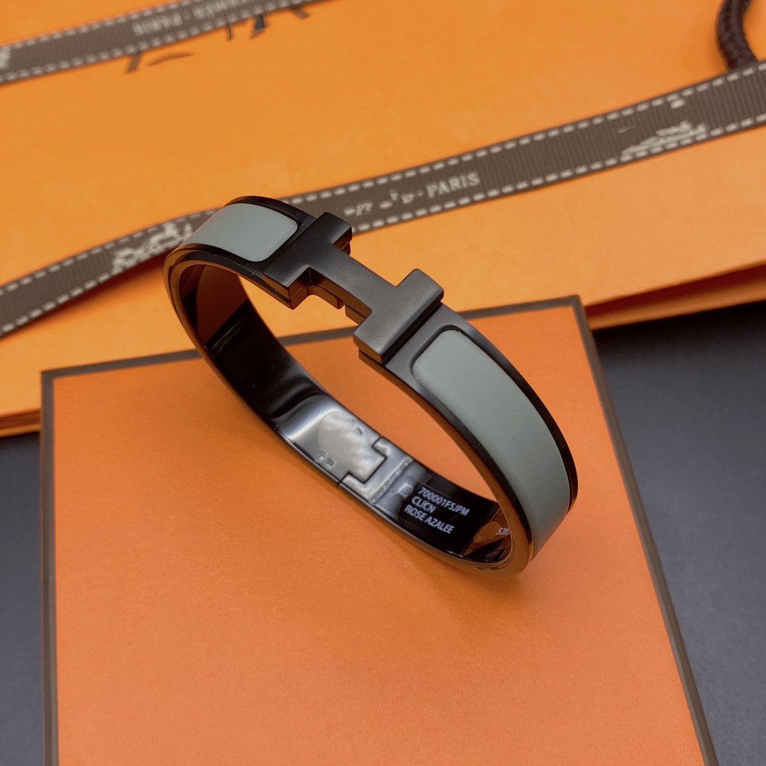 Miro CLIC HM SO SCHWARZ GRAUES ARMBAND