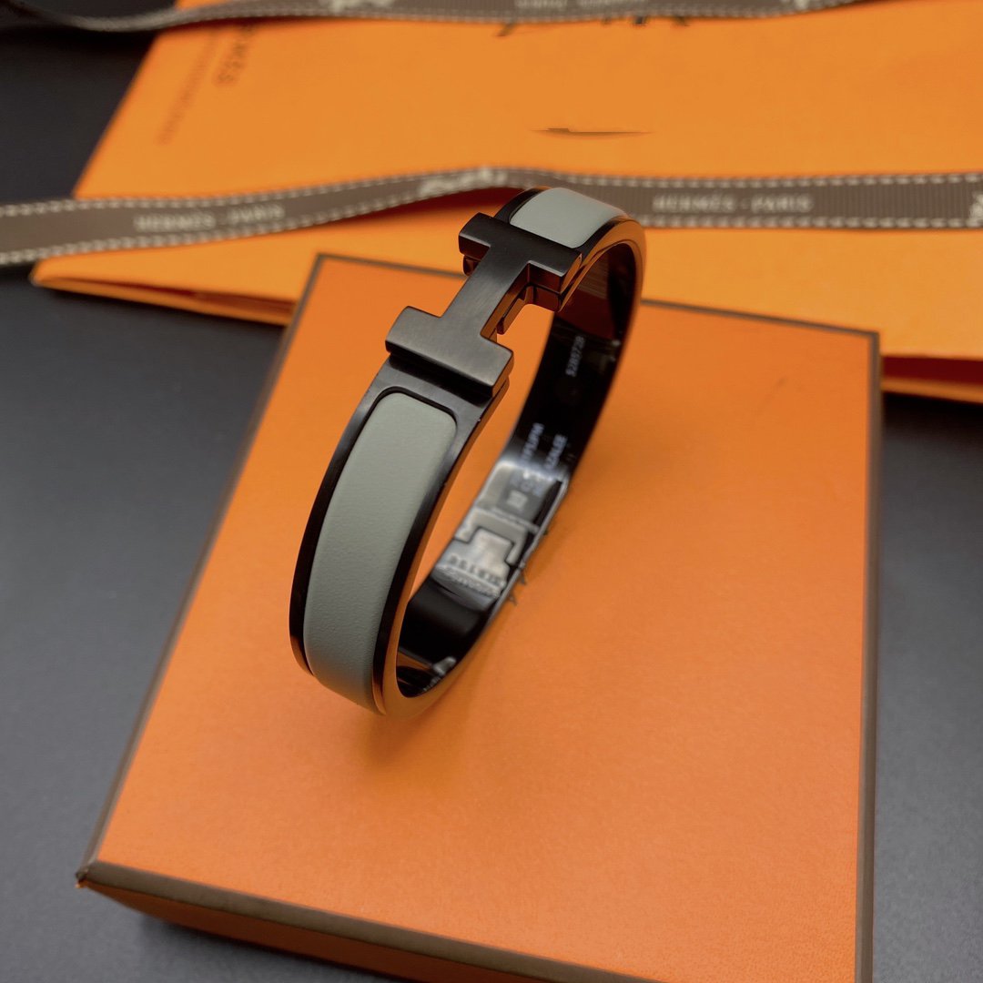 Miro CLIC HM SO SCHWARZ GRAUES ARMBAND