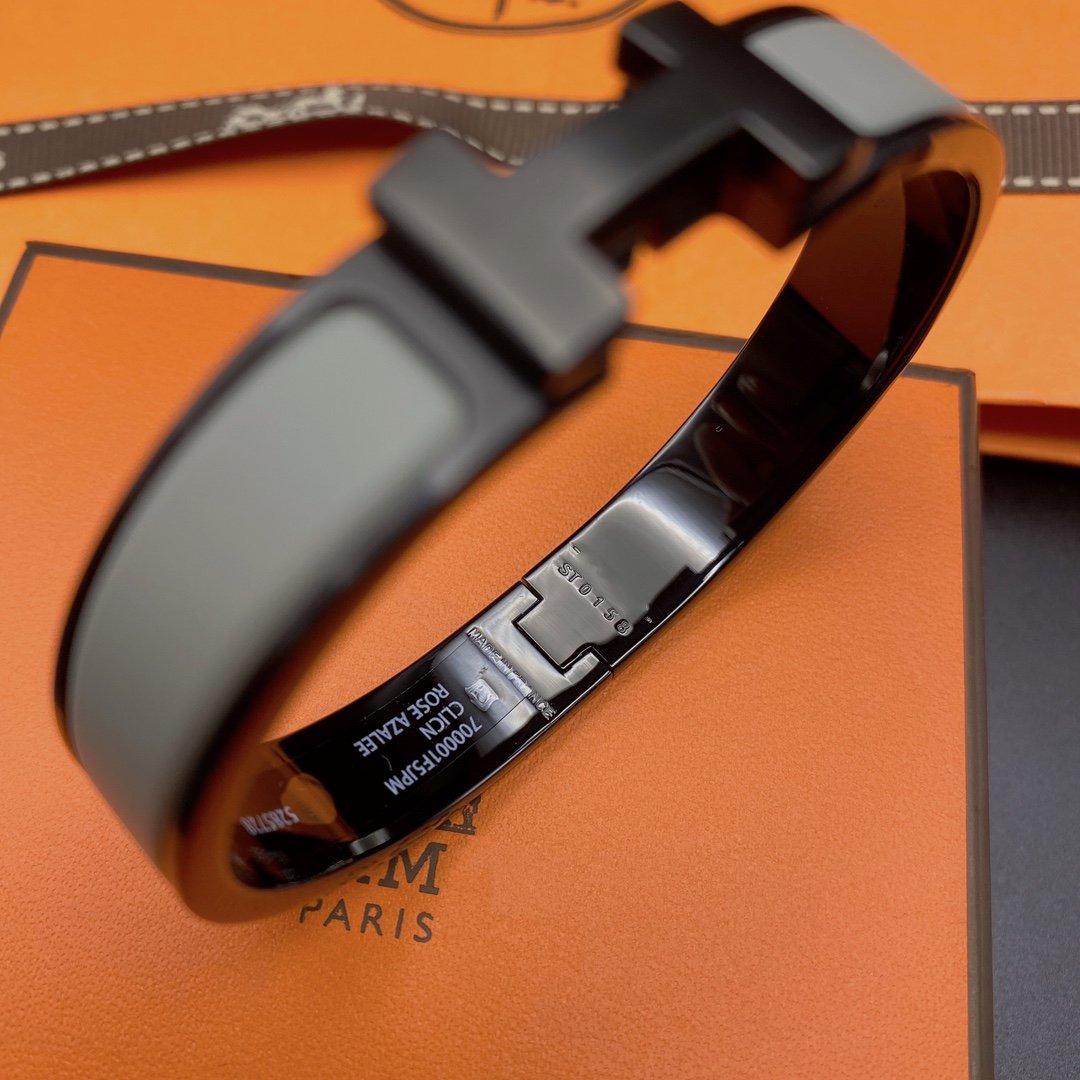 Miro CLIC HM SO SCHWARZ GRAUES ARMBAND