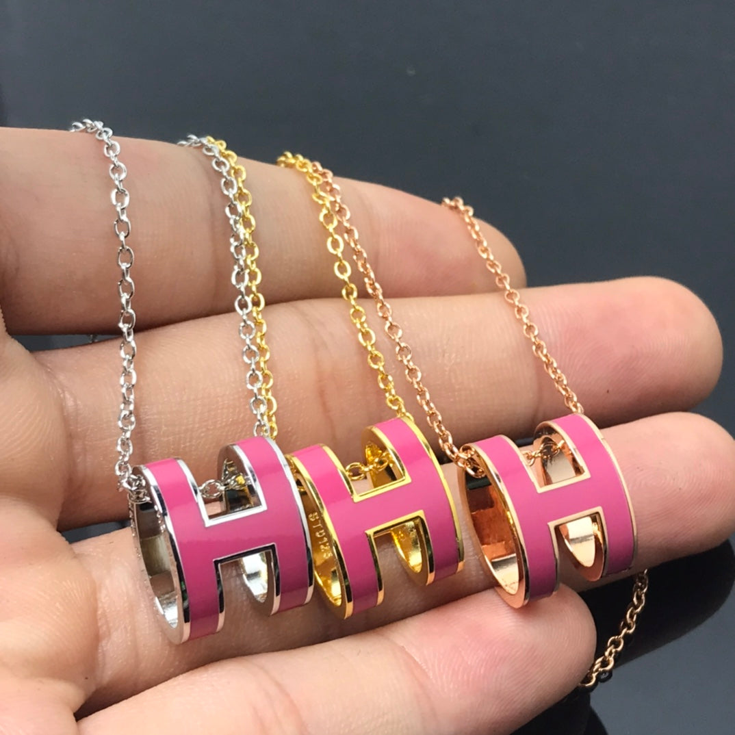 Miro H HALSKETTE PINK