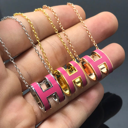 Miro H HALSKETTE PINK