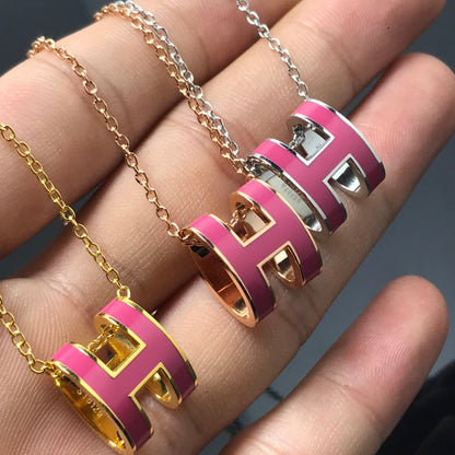 Miro H HALSKETTE PINK