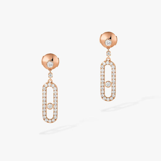 [Miro ]DORMEUSES MOVE UNO DIAMOND EARRINGS