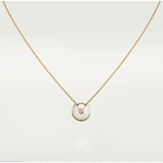 Miro AMULETTE ROSE GOLD MOP NECKLACE