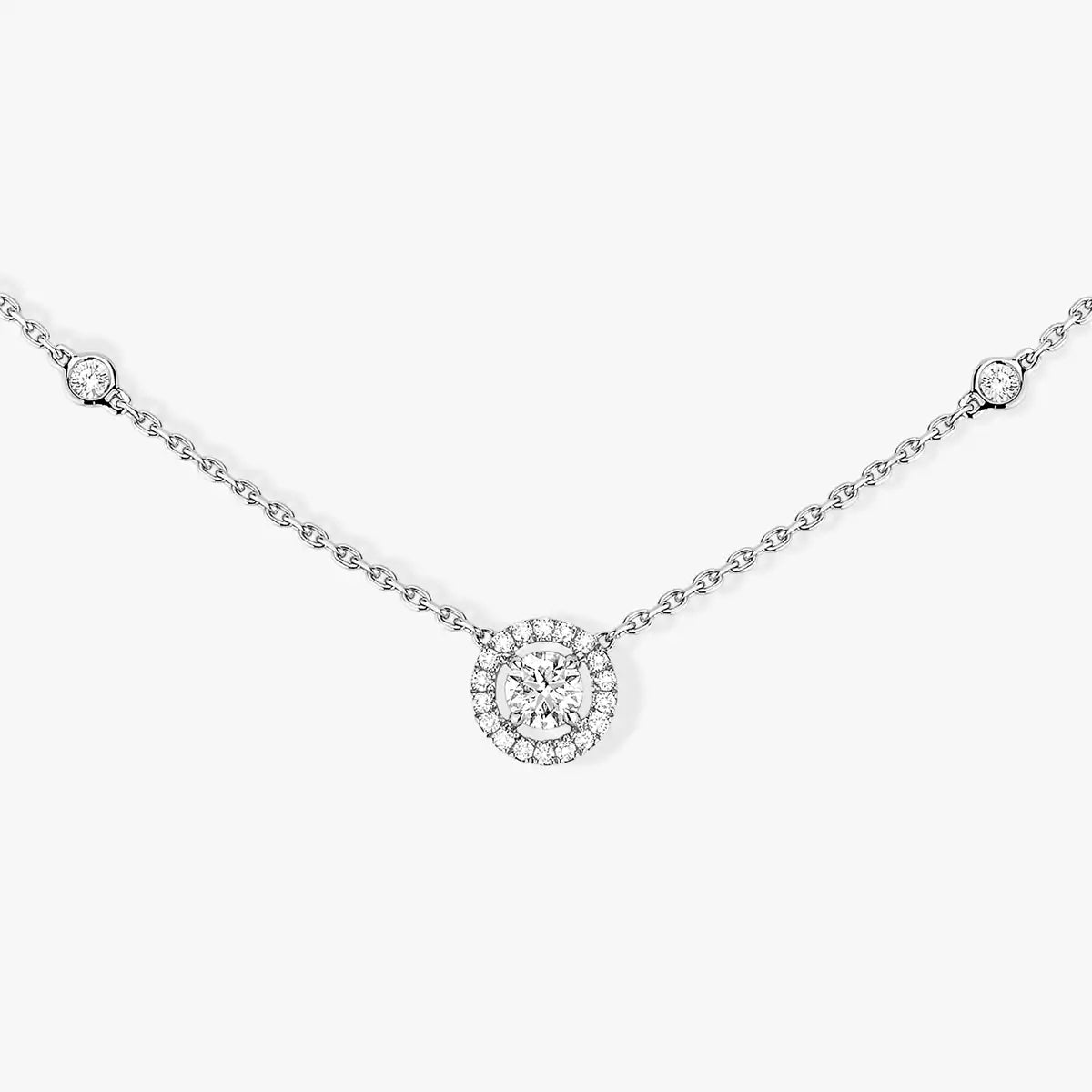 [Miro] Collier mit Diamanten 0,20ct Brillantschliff Joy