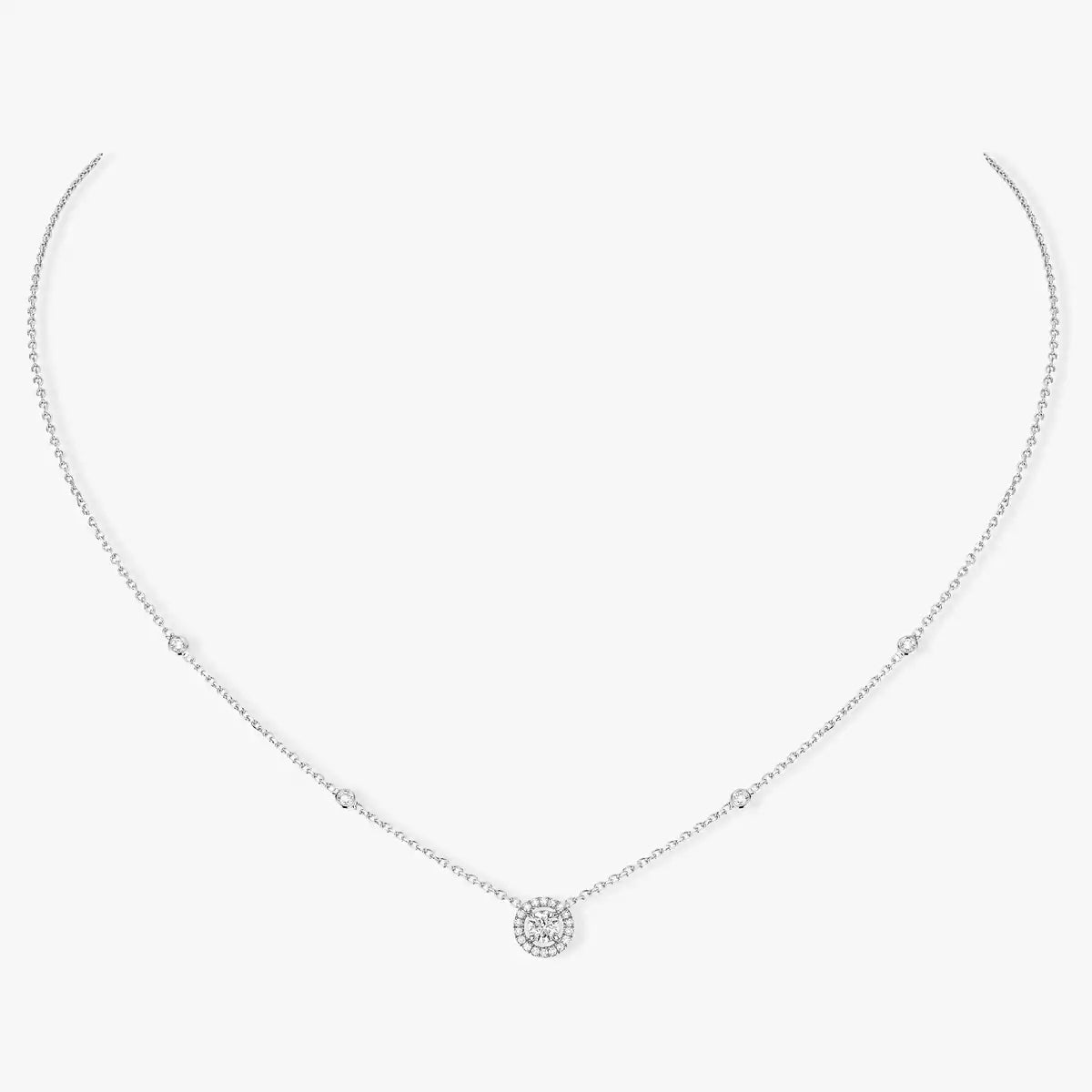 [Miro] Collier mit Diamanten 0,20ct Brillantschliff Joy