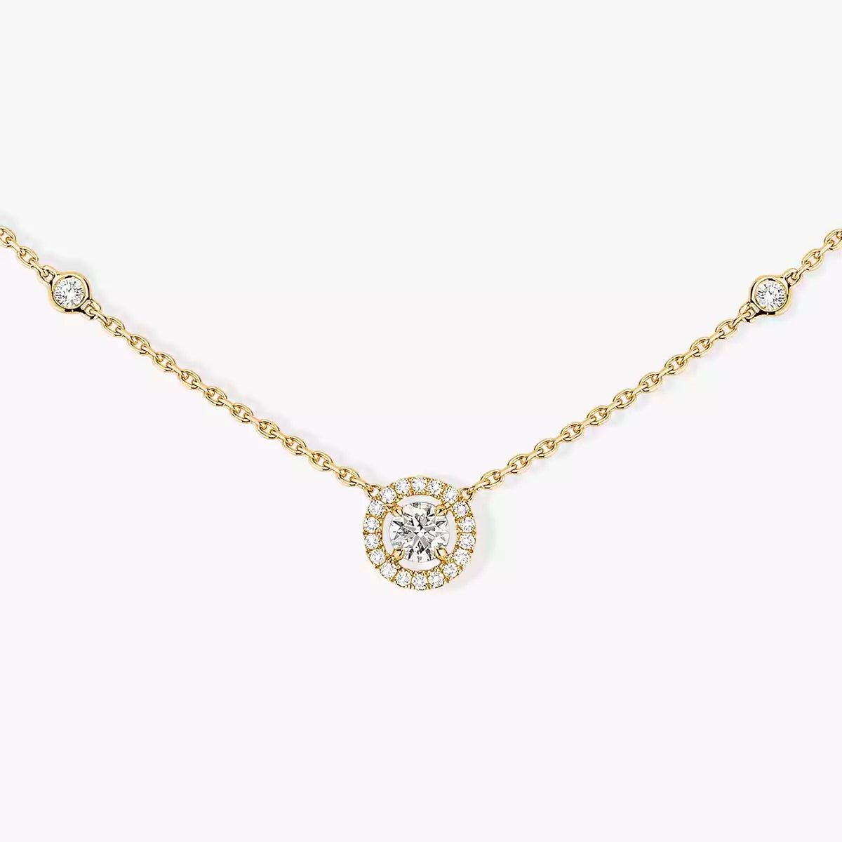 [Miro] Collier mit Diamanten 0,20ct Brillantschliff Joy