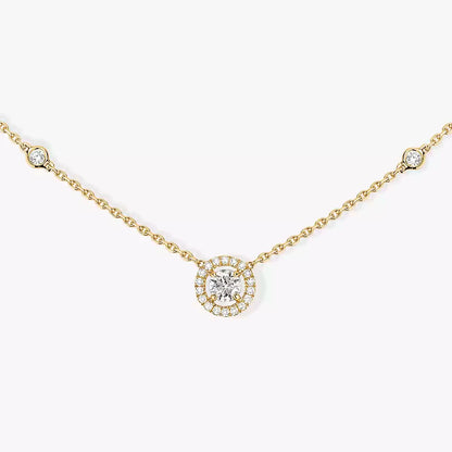 [Miro] Collier mit Diamanten 0,20ct Brillantschliff Joy