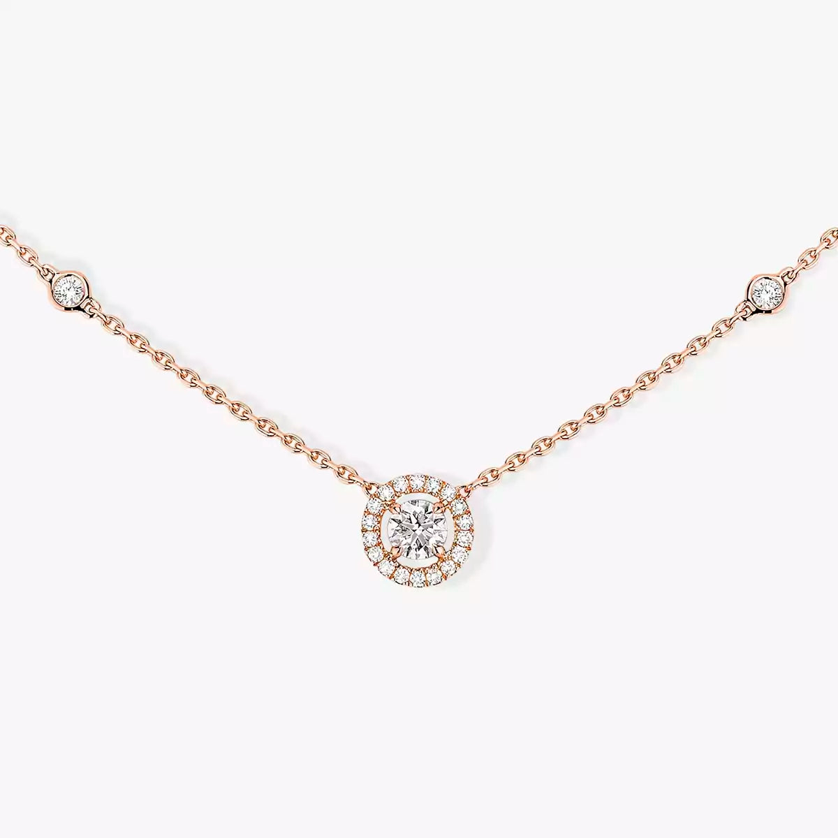 [Miro] Collier mit Diamanten 0,20ct Brillantschliff Joy