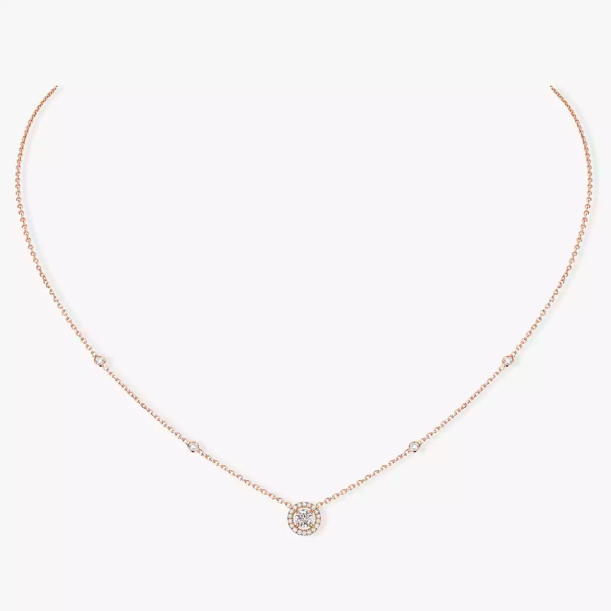 [Miro] Collier mit Diamanten 0,20ct Brillantschliff Joy