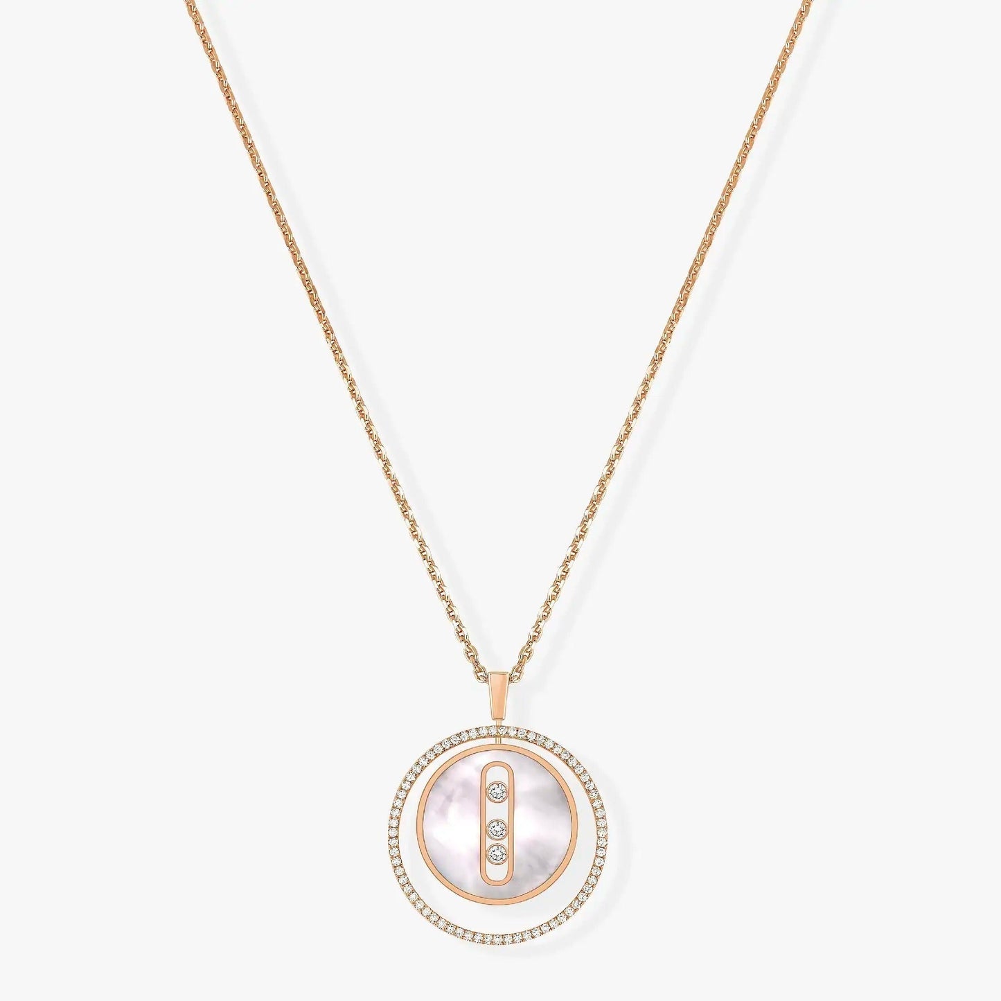 [Miro ]Miro MOVE MM NACRE BLANCHE DIAMOND COLLIER