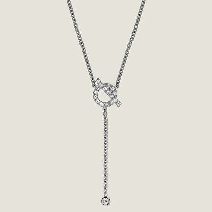 Miro FINESSE SILVER DIAMOND NECKLACE