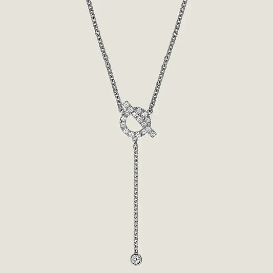 Miro FINESSE SILVER DIAMOND NECKLACE