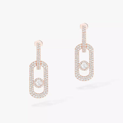 [Miro ]So Move XL Pave_-Set Diamond Pendant Earrings