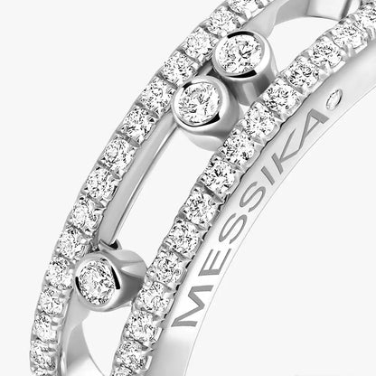 [Miro ] Baby Move Gold Diamond Pave_ Ring