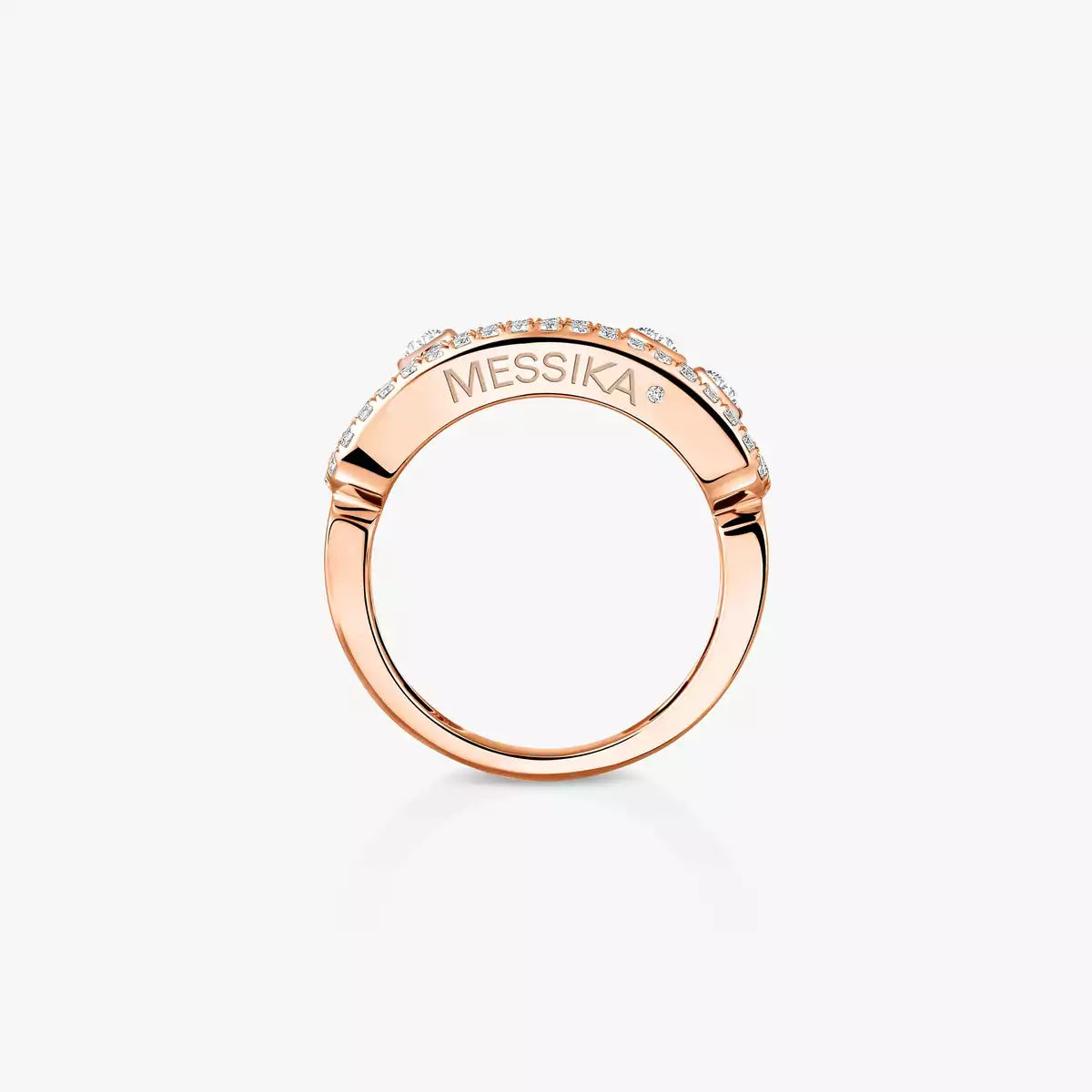 [Miro ] Move Gold Diamond Pave_ Ring