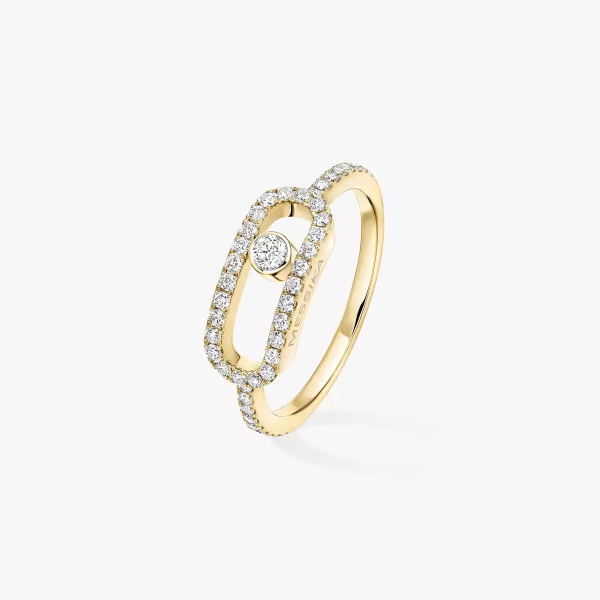 [Miro ]Move Uno Diamantring in Gold