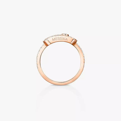 [Miro ]Move Uno Diamantring in Gold