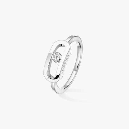 [Miro ]Move Uno Diamond Ring in Gold