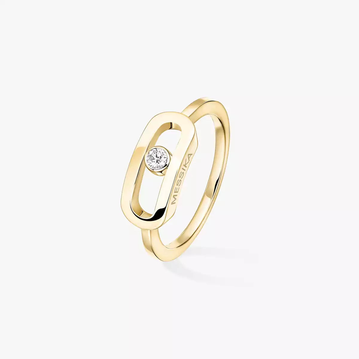 [Miro ]Move Uno Diamond Ring in Gold