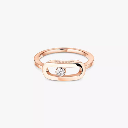 [Miro ]Move Uno Diamond Ring in Gold