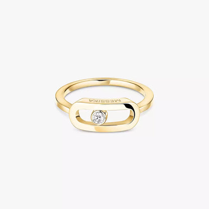 [Miro ]Move Uno Diamond Ring in Gold
