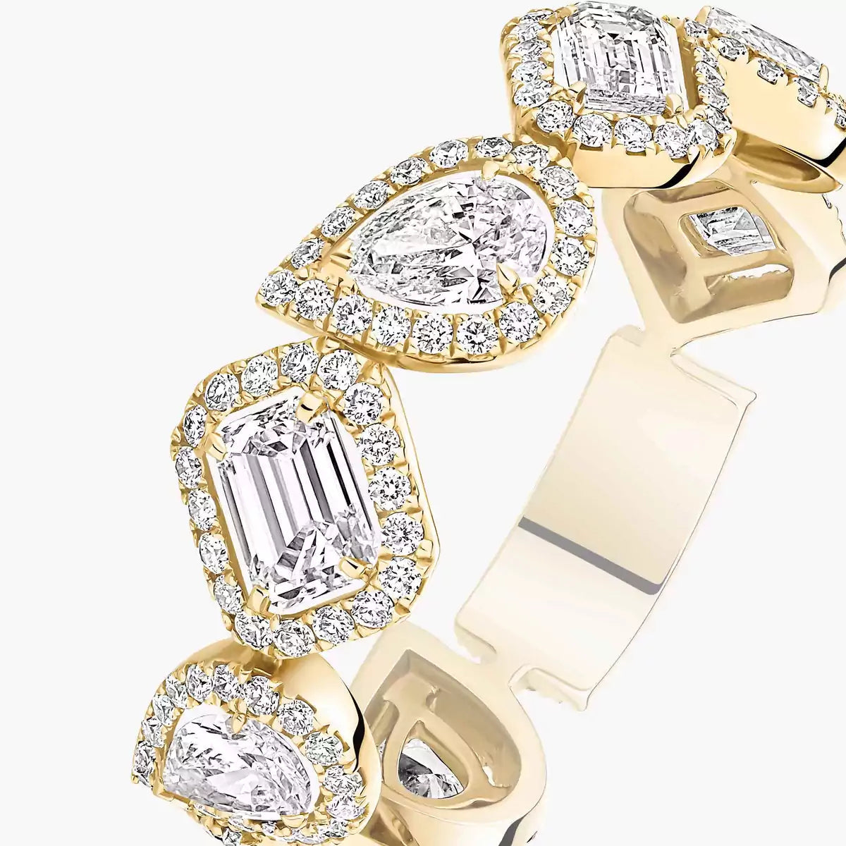 [Miro ]Diamond Wedding Ring My Twin