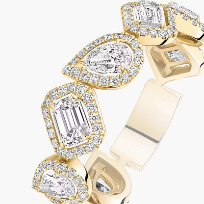[Miro ]Diamond Wedding Ring My Twin