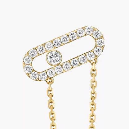 [Miro ]Move Uno Diamond Earrings