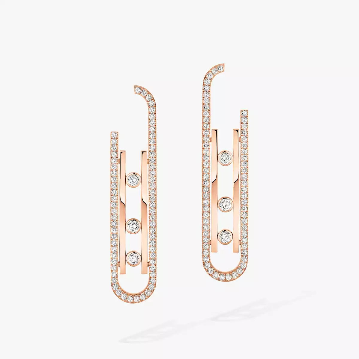 [Miro ]Diamond Pendant Earrings Move 10Th
