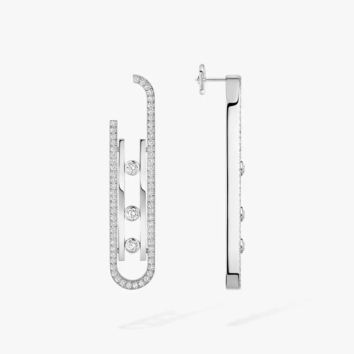 [Miro ]Diamond Pendant Earrings Move 10Th