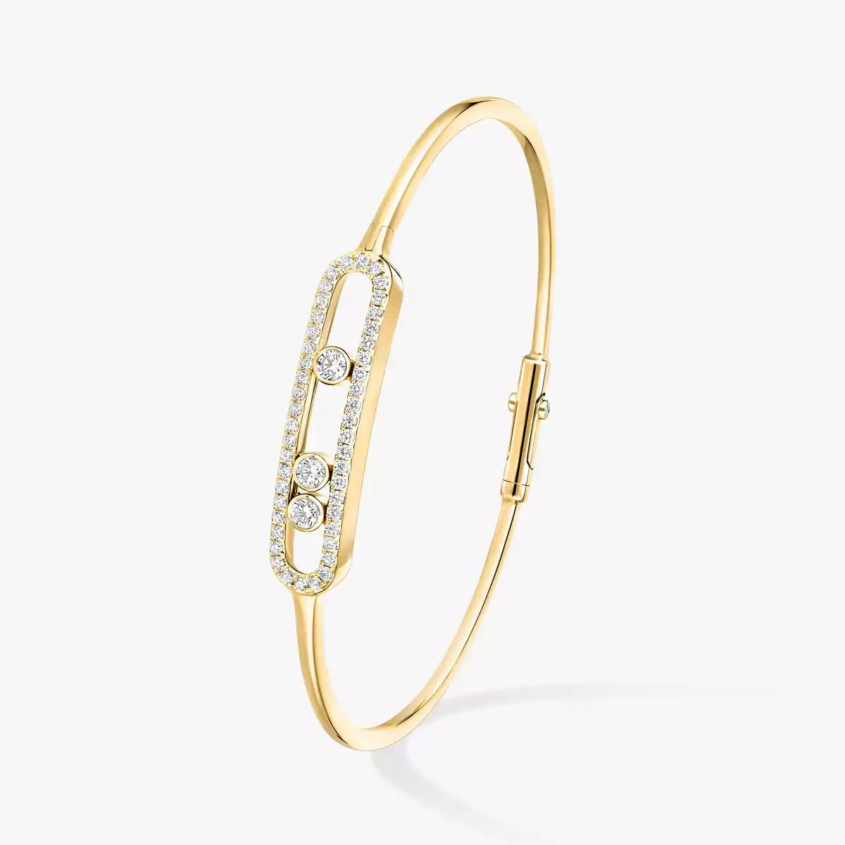 [Miro ]Bewegliches Armband mit Pavé-Diamanten M