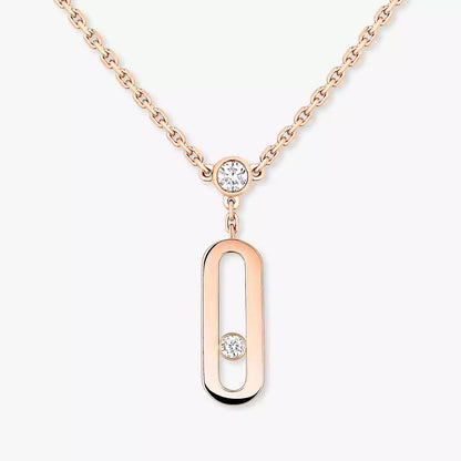 [Miro ] Move Uno Diamond Necklace