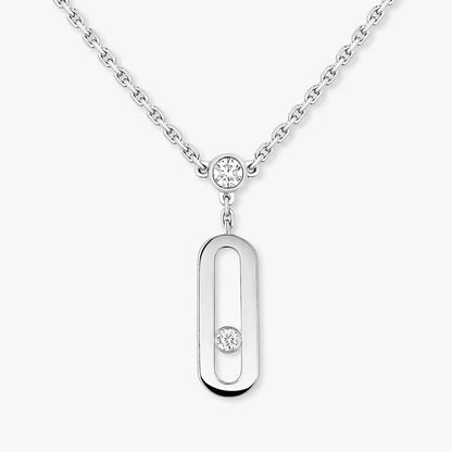 [Miro ] Move Uno Diamond Necklace