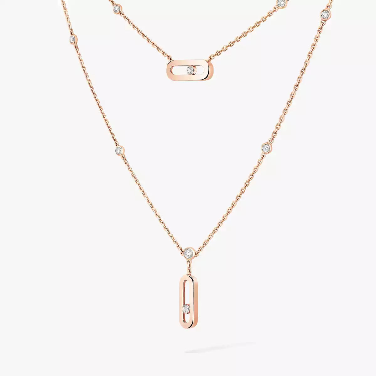 [Miro ] Move Uno Diamond Necklace