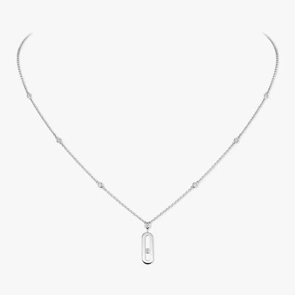 [Miro] Uno Gold Diamant Collier Lang